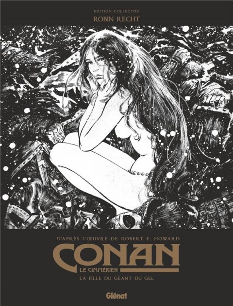 Couverture de l'album Conan le Cimmérien Tome 4 La fille du géant du gel