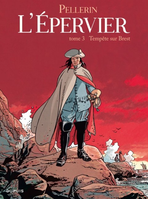 Couverture de l'album L'Épervier Tome 3 Tempête sur Brest