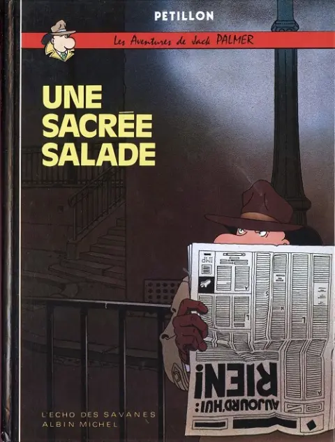 Couverture de l'album Jack Palmer Tome 1 Une sacrée salade