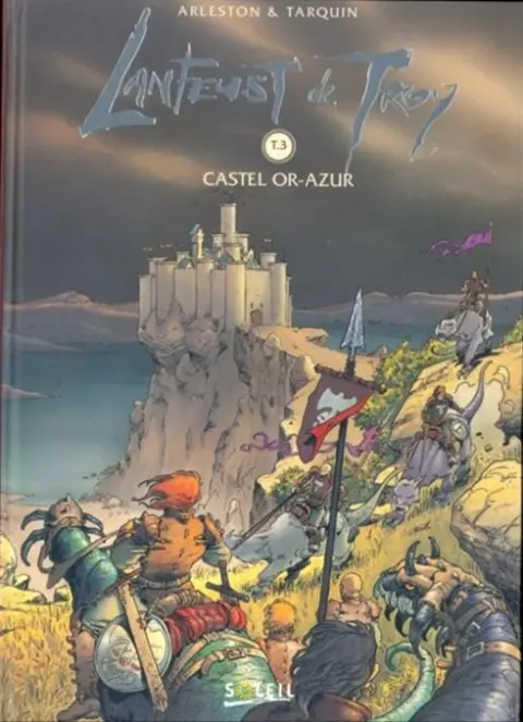 Couverture de l'album Lanfeust de Troy Tome 3 Castel Or-Azur