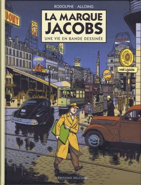 Couverture de l'album La Marque Jacobs une vie en bande dessinée