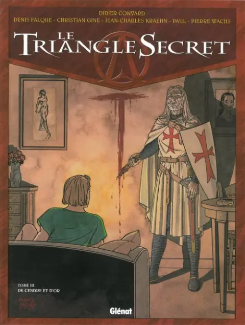Couverture de l'album Le Triangle secret Tome 3 De cendre et d'or
