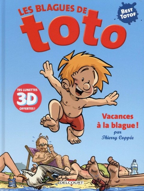 Couverture de l'album Les Blagues de Toto Vacances à la blague !