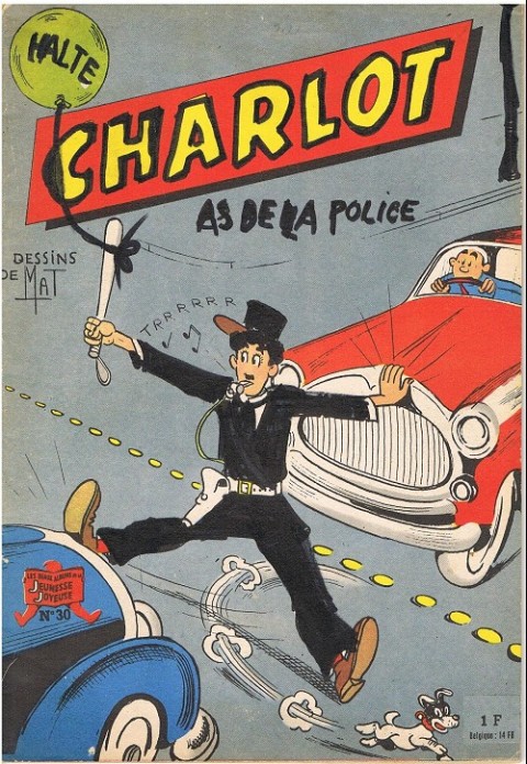 Couverture de l'album Charlot 1ère Série - SPE Tome 30 Charlot as de la police