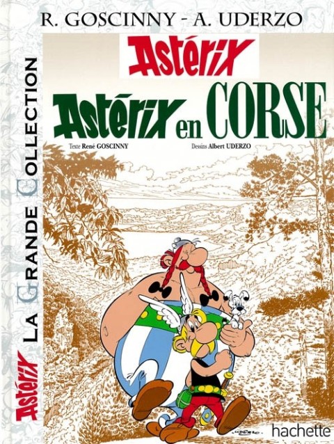 Couverture de l'album Astérix La Grande Collection Tome 20 Astérix en Corse