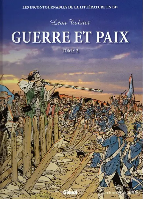 Les Incontournables de la littérature en BD Tome 18 Guerre et Paix - Tome 2