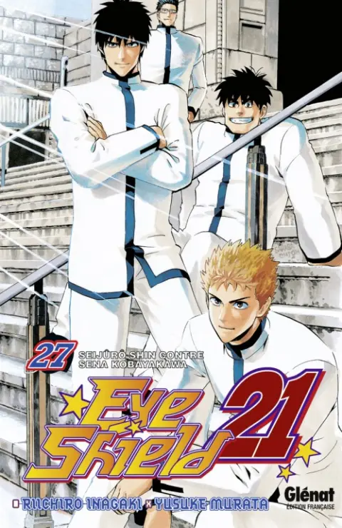 Eye shield 21 27 Seijîro Shin contre Sena Kobayakawa
