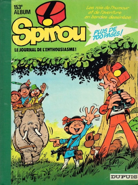 Couverture de l'album Le journal de Spirou Album 153