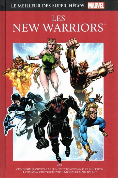 Couverture de l'album Le meilleur des Super-Héros Marvel Tome 75 Les new warriors