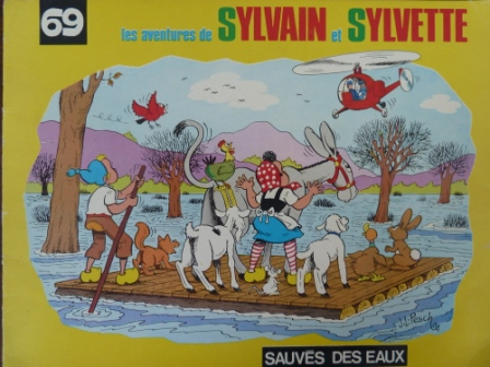 Couverture de l'album Sylvain et Sylvette Tome 69 Sauvés des eaux