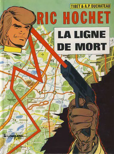Couverture de l'album Ric Hochet Tome 23 La ligne de mort