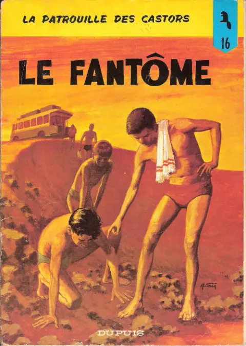 Couverture de l'album La Patrouille des Castors Tome 16 Le fantôme