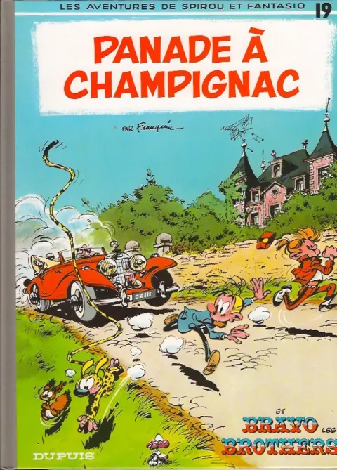 Couverture de l'album Spirou et Fantasio Tome 19 Panade à Champignac