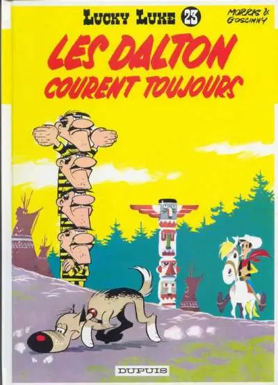 Couverture de l'album Lucky Luke Tome 23 Les Dalton courent toujours