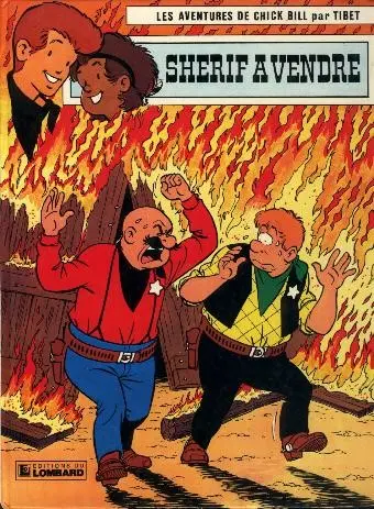 Couverture de l'album Chick Bill Tome 32 Shérif à vendre