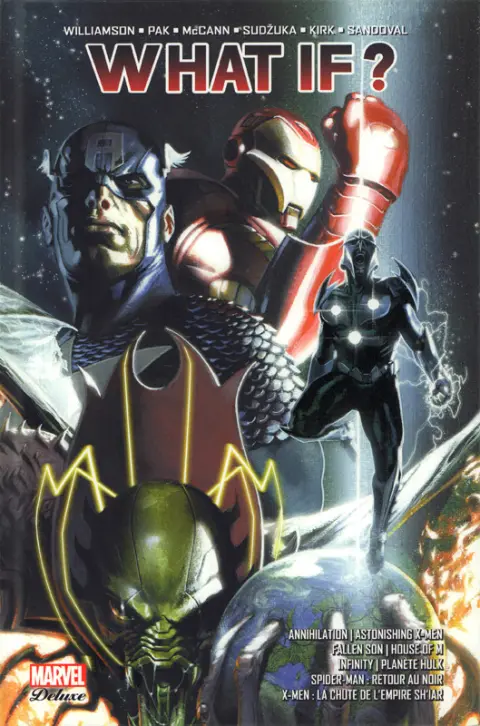What if ? Annihilation / Astonishing X-Men / Fallen Son / House of M / Infinity / Planète Hulk / Spider-Man: Retour au noir / X-Men: La chute de l'empire Shi'ar