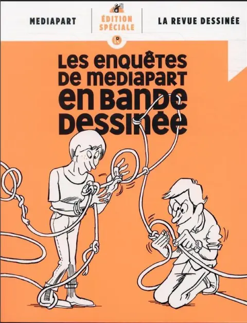 La Revue dessinée Les enquêtes de Médiapart en bande dessinée
