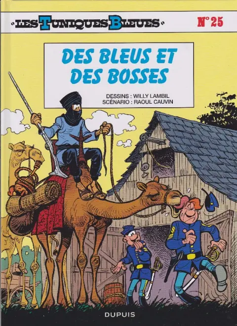 Couverture de l'album Les Tuniques Bleues Tome 25 Des Bleus et des bosses