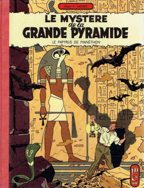 Couverture de l'album Blake et Mortimer Tome 3 Le mystère de la Grande Pyramide - Le Paryrus de Manéthon