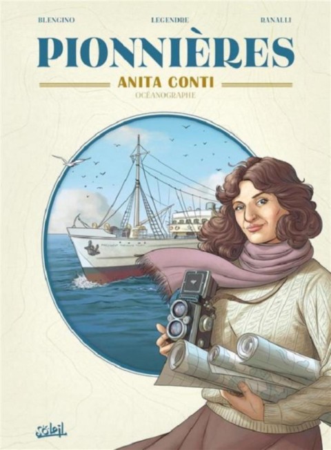 Couverture de l'album Pionnières 1 Anita Conti - Océanographe