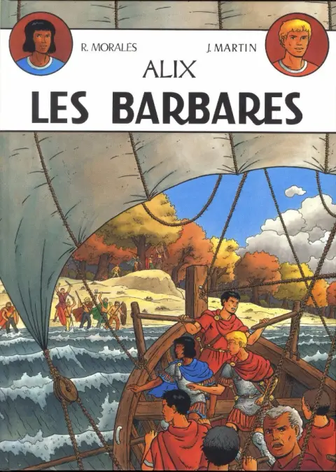 Couverture de l'album Alix Tome 21 Les barbares
