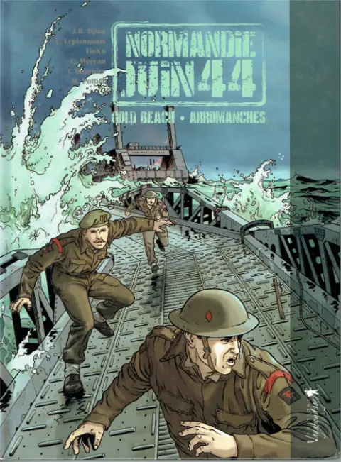Couverture de l'album Normandie juin 44 Tome 3 Gold Beach - Arromanches