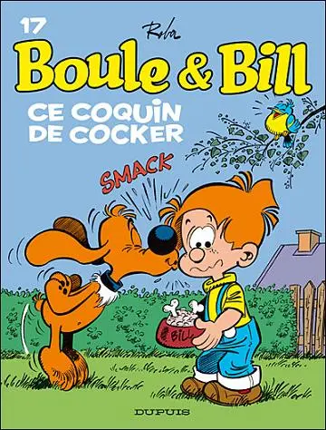 Couverture de l'album Boule & Bill Tome 17 Ce coquin de cocker