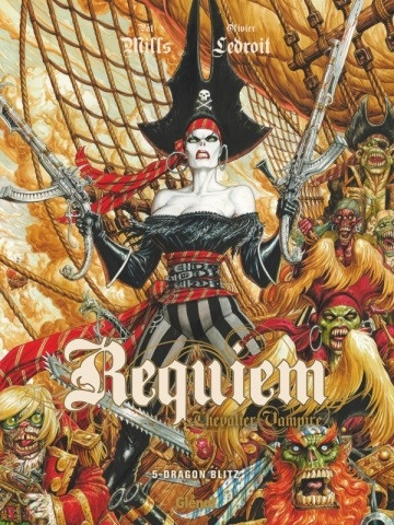 Couverture de l'album Requiem Chevalier Vampire Tome 5 Dragon Blitz