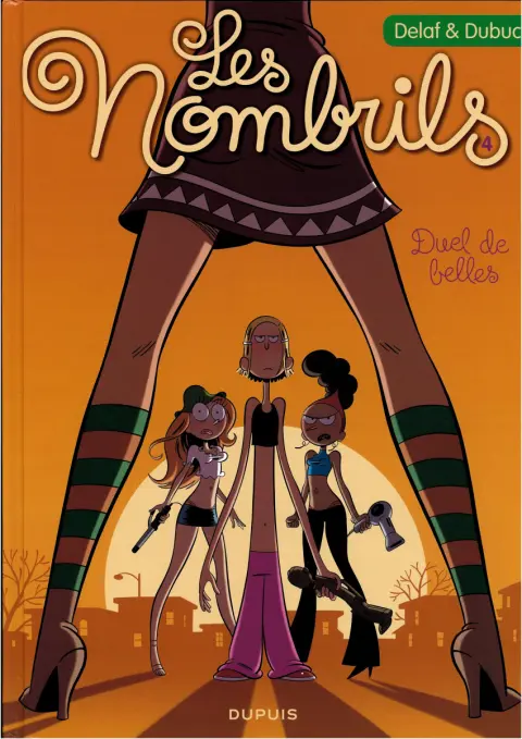 Couverture de l'album Les Nombrils Tome 4 Duel de belles