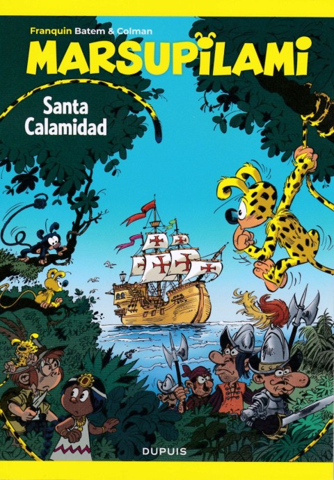 Couverture de l'album Marsupilami Santa Calamidad