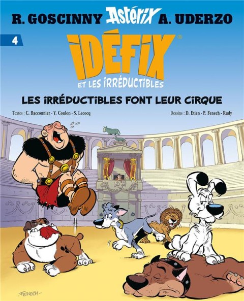 Couverture de l'album Idéfix et les Irréductibles 4 Les irréductibles font leur cirque