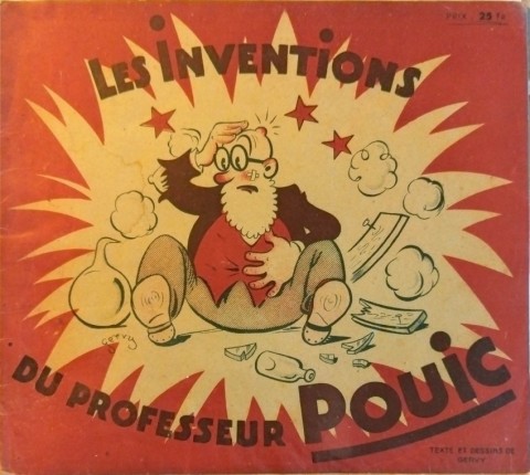 Couverture de l'album Les Inventions du Professeur Pouic
