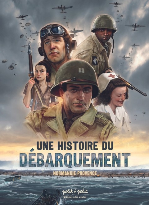 Couverture de l'album Une histoire du Débarquement Normandie - Provence