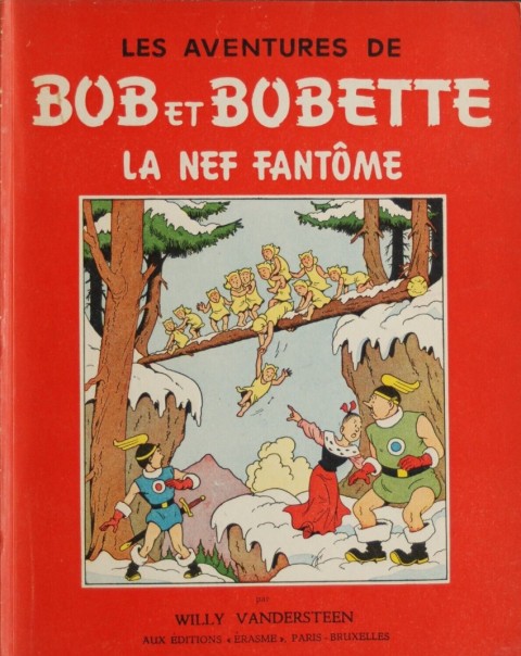 Couverture de l'album Bob et Bobette Tome 9 La Nef fantôme