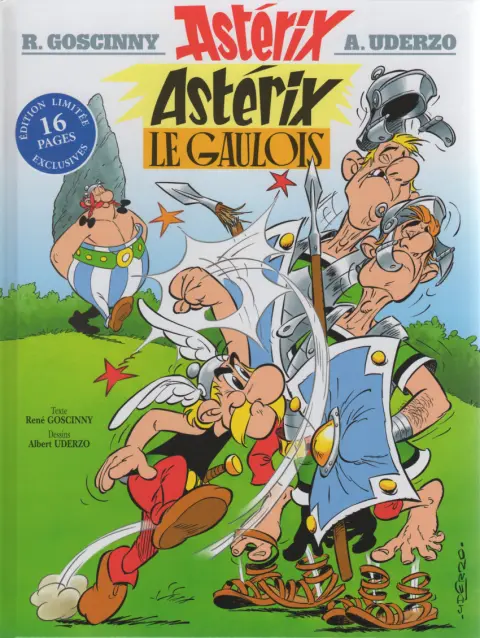 Couverture de l'album Astérix Tome 1 Asterix le gaulois