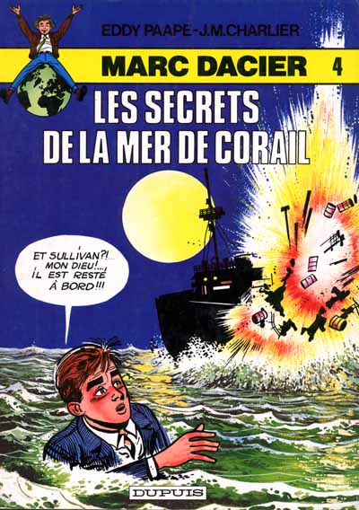 Couverture de l'album Marc Dacier Couleurs Tome 4 Les secrets de la Mer de Corail