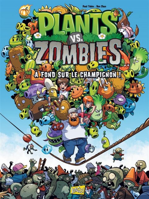 Couverture de l'album Plants vs. zombies Tome 5 À fond sur le champignon !