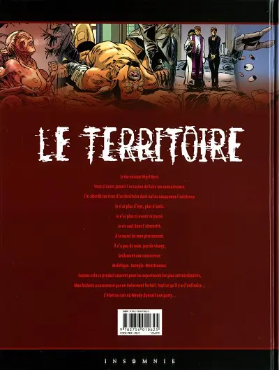 Verso de l'album Le Territoire Tome 6 Avènement