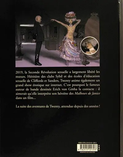 Verso de l'album Twenty Tome 3