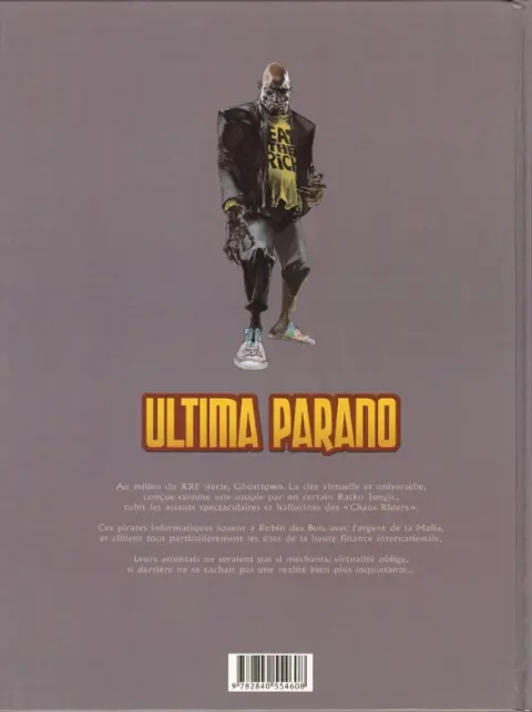 Verso de l'album Ultima parano 1 GhostTown Gangsters