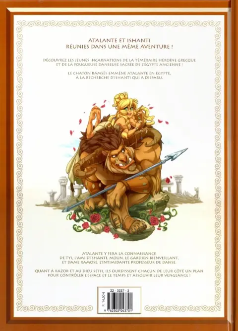 Verso de l'album Atalante - L'Odyssée Tome 2 La Première Course