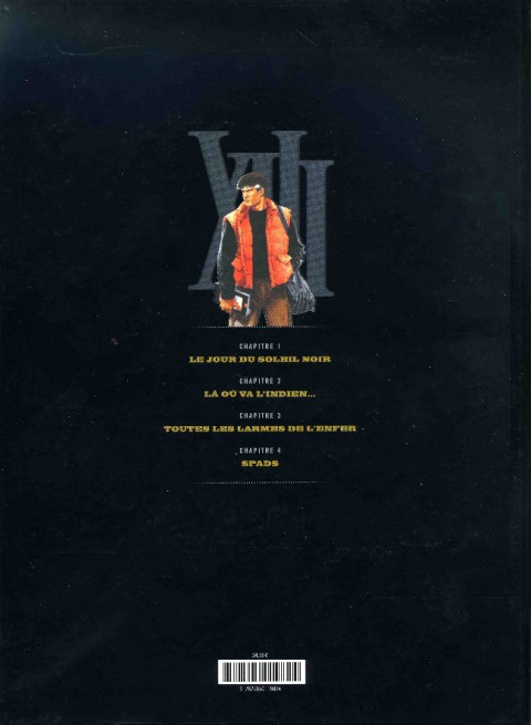Verso de l'album XIII Intégrale 30 ans Volume 1