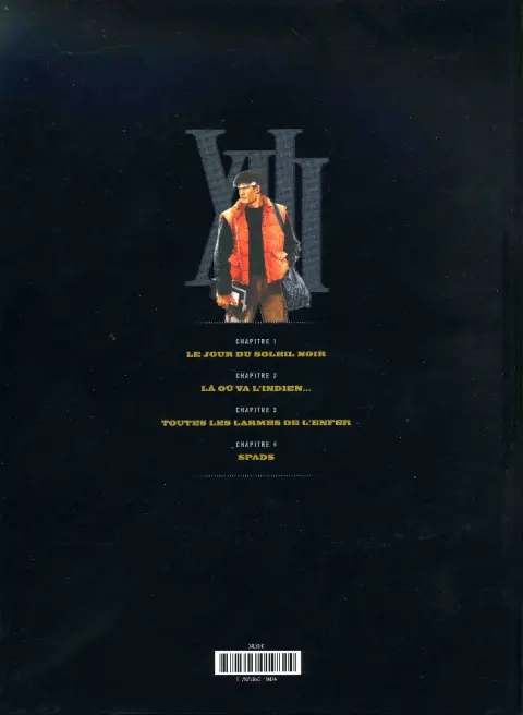 Verso de l'album XIII Intégrale 30 ans Volume 1