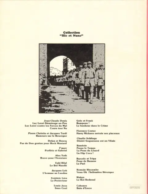 Verso de l'album Yeun Ok l'infirmière héroïque