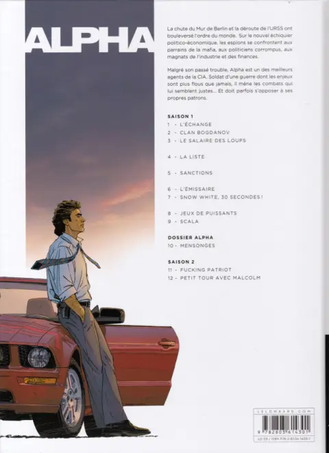 Verso de l'album Alpha Tome 3 Le salaire des loups
