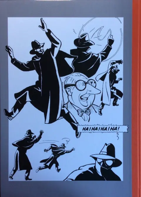 Verso de l'album Blake et Mortimer Tome 6 La marque jaune