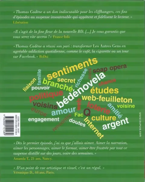 Verso de l'album Les Autres gens #03