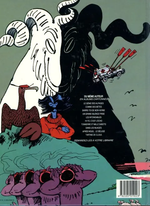 Verso de l'album Le Génie des Alpages Tome 6 Hi-Yo, c'est l'écho...