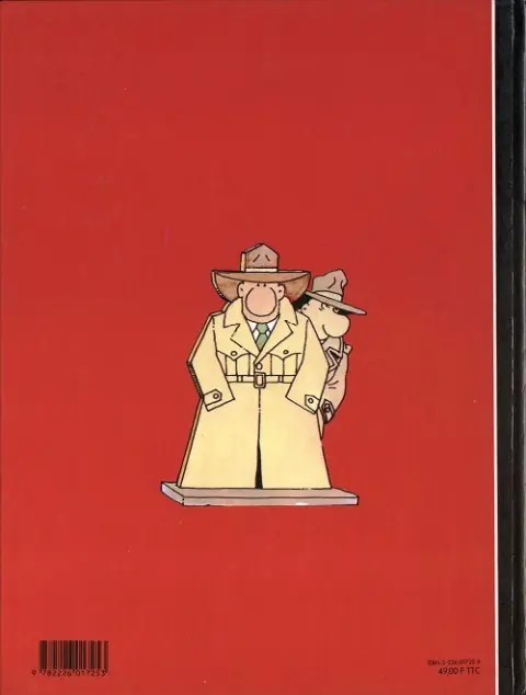 Verso de l'album Jack Palmer Tome 1 Une sacrée salade