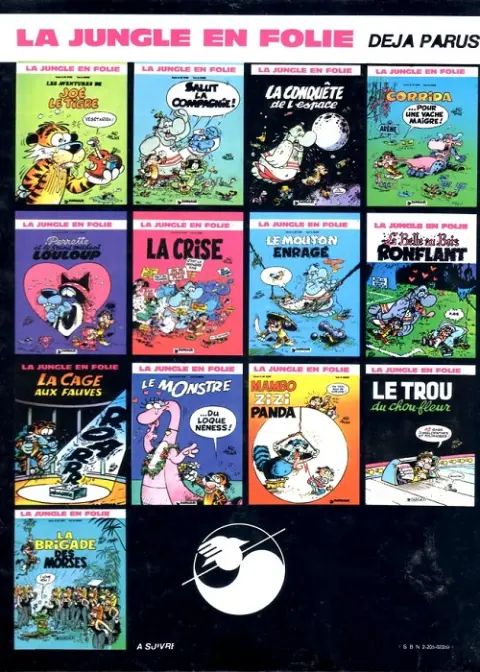 Verso de l'album La Jungle en folie Tome 5 Perrette et le grand méchant Louloup